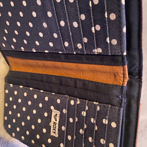 Roxy denim& leather wallet - Picture 2 of 4
